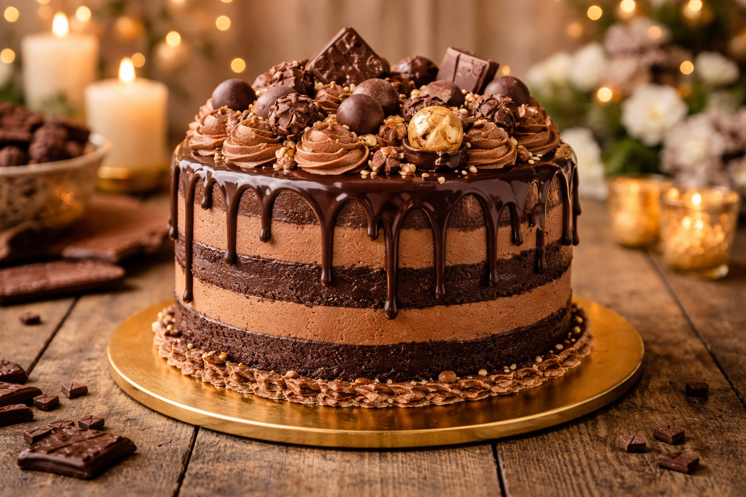 Massa Amanteigada de Chocolate