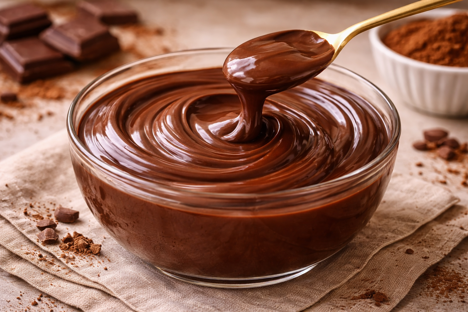 Ganache de Chocolate Nobre